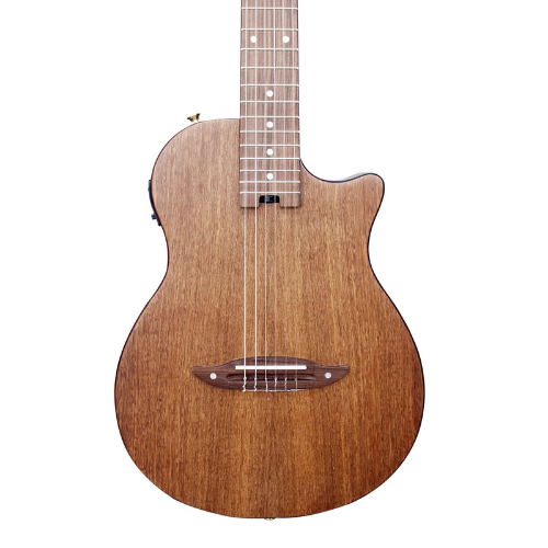 Violão Nylon Elétrico Flat Cutaway Giannini Stage STN SUC CEQ Natural Satin NS com Equalizador UK-T3 e Captação UK-3T