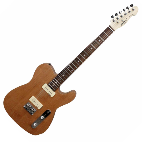 Guitarra Giannini Masterwood Sonic TL GMW21 P90 Cedro com Captadores Wilkinson P90-P90 e Ponte Wilkinson Cromada Fixa