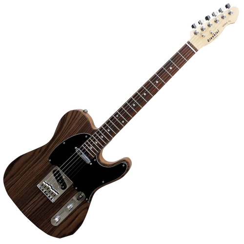 Guitarra Giannini Masterwood Sonic TL GMW23 SS Pau-Ferro com Captadores Wilkinson Single-Single e Ponte Wilkinson Cromada Fixa