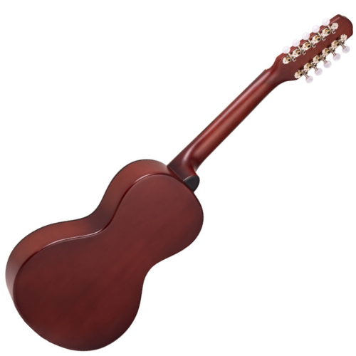Viola Caipira Acústica Marquês VIL-46CTSAC Castanho Fosco Ponteio com Corpo Compacto Timbre Penetrante Doce e Construção Robusta Brasileira