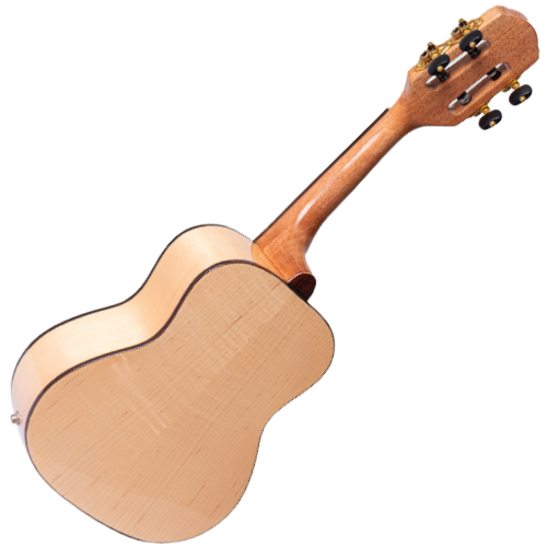 Cavaco Eletroacústico Marquês CA-84 NTEL Natural com Tampo Spruce Maciço Escala Rosewood e Captador Piezo EQ 4 Bandas