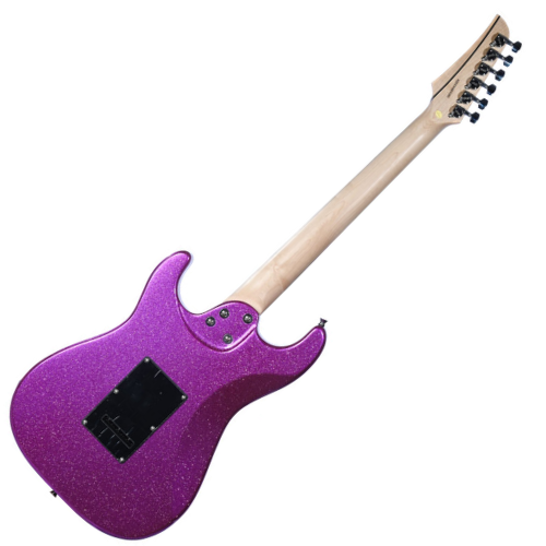Guitarra Seizi Katana Venom HH Purple Sparkle com Captadores Seizi