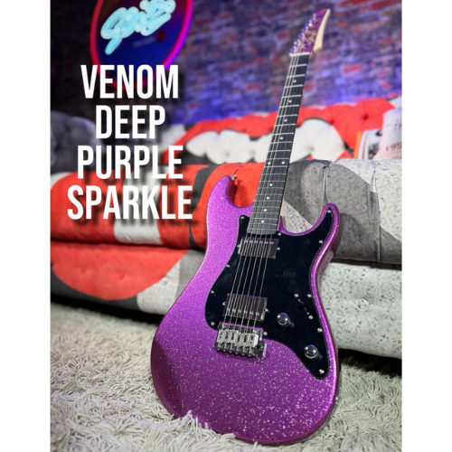 ギター So Neitian Guitarra Seizi Katana Shadow Luiz Rodrigues Signature Dark Moon