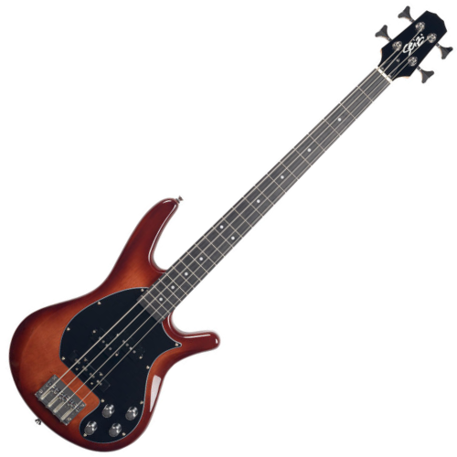 Contrabaixo Seizi Thunder PJ-4 Sunburst com Captadores Seizi Jutsu Alnico V PJ e Escala Purple Heart e Bag 10360766