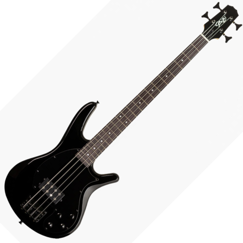 Contrabaixo Seizi Titan 4 Gloss Black com Captador Seizi Jutsu Humbucker Ativo Escala Purple Heart e Bag 10360643