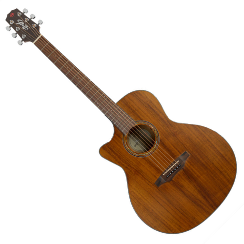 Violão Seizi Originals Ryu Cutaway Lefty Koa com Corpo Koa Laminado Tampo Koa Laminado Equalizador Fishman Sonitone e Tarraxas Cromadas Blindadas animate-gaussian 10361108