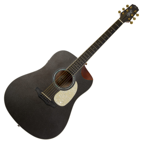 Violão Eletroacústico Seizi Akira Kaizen Space Grey Marcelo Carvalho com Captador Seizi Kaizen Recarregável Aço Madeira Mahogany Laminado e Bag 10361033