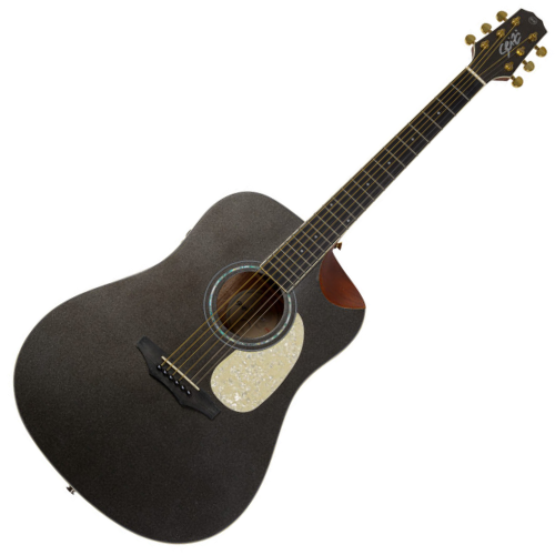 Violão Eletroacústico Seizi Akira Mirai Space Grey Marcelo Carvalho com Captador Seizi Mirai Cordas de Aço Madeira Mahogany Laminado e Bag 10361032