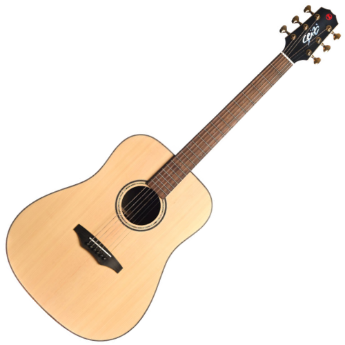 Violão Acústico Seizi Supreme All Solid Kaiju Spruce Natural com Cordas de Aço Madeira Rosewood Sólido e Bag 10360693