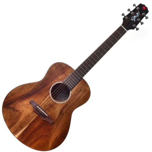 Violão Eletroacústico Seizi Supreme Mini Ryu Koa Satin com Tampo Koa Sólido Pré Fishman Sonitone e Bag Armor 10360358