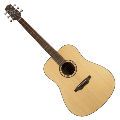 Violão Eletroacústico Seizi Supreme Kaiju Canhoto Spruce Natural Satin com Tampo Spruce Sólido Pré Fishman Sonitone e Bag Armor 10361100