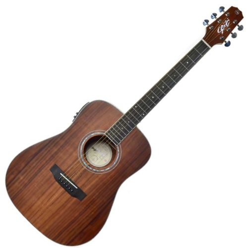 Violão Eletroacústico Seizi Mini Tokyo Koa com Captador Seizi Cordas de Aço Madeira Koa Laminado e Bag 10360334