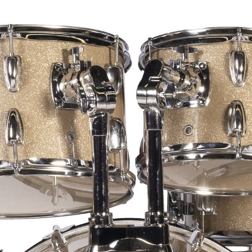 Bateria Michael Trinity DMT220 20" com Pratos Hi-Hat Crash Banco Pedal Baquetas e Ferragens Inclusas