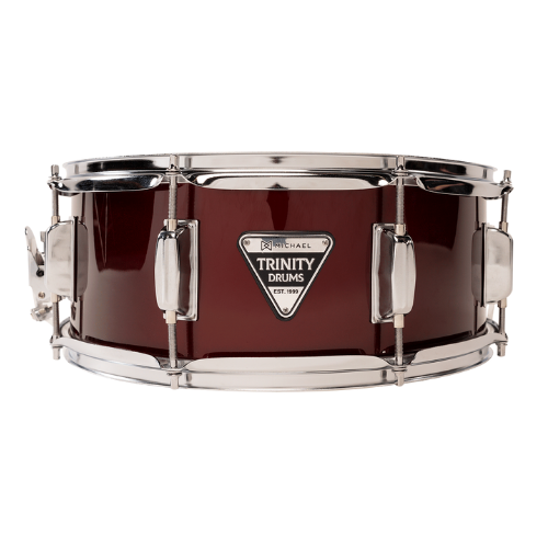 Bateria Michael Trinity DMT222 22" Wine Red com Pratos Hi-Hat Crash Banco Pedal Baquetas e Ferragens Inclusas