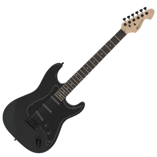Guitarra Michael Standard GM217N MBA com Captadores Single Coil Tarraxas Blindadas e Ponte Tremolo