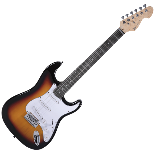 Guitarra Michael Standard GM217N Vintage Sunburst VS com Captadores Single Coil Tarraxas Blindadas e Ponte Tremolo
