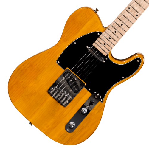 Guitarra Michael Slide GM385N AM com Captadores Single Coil e Lipstick Tarraxas Blindadas e Ponte Standard