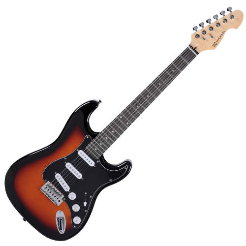 Guitarra Michael Advanced GM227N AB SK com Captadores Single Coil Tarraxas Blindadas e Ponte Tremolo