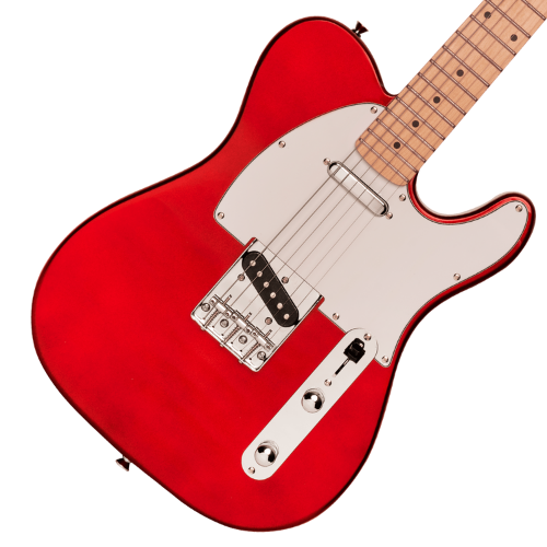 Guitarra Michael GM385N RD Red com Corpo Basswood Braço Hard Maple e Captadores Single Coil Lipstick SS