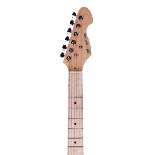 Guitarra Michael Rocker GMS250 CR Cream com Corpo Basswood Braço Maple Canadense e Captadores SSH com Efeitos Integrados