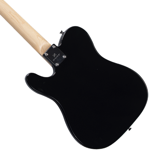 Guitarra Michael Pulse GMT420 SBK Solid Black com Corpo Basswood Braço Maple e Captadores Michael Velvet Alnico Humbucker na Ponte e Lipstick no Braço