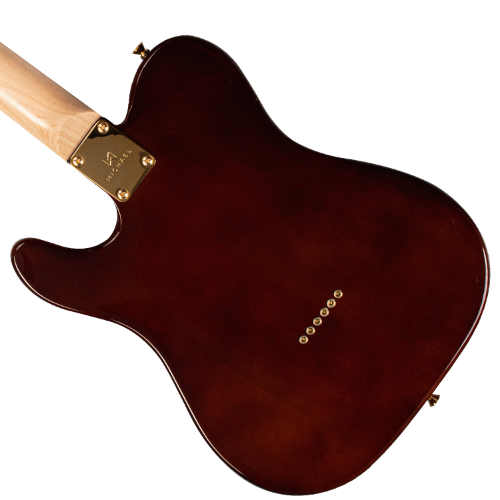 Guitarra Michael GMT525 TL Royale CMB Caramel Sunburst com Corpo Basswood Braço Maple e Captadores Michael Velvet Alnico Single Coil Lipstick SS
