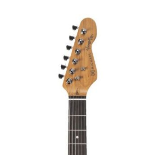 Guitarra Michael Vang GMV300 DSB Dark Sunburst com Corpo Alder Braço Roasted Maple e Captadores Cerâmicos HSS
