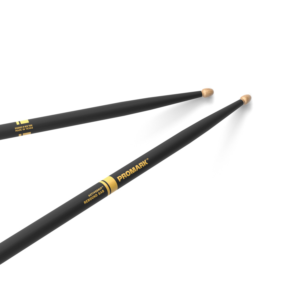 Baqueta 5AB Ponta Madeira (Par) ProMark ActiveGrip R5BAG