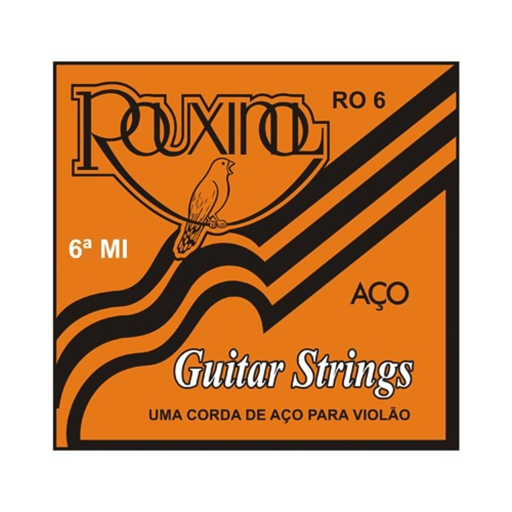 Corda Avulsa Violao Aço 6 Rouxinol R06 com Chenilha