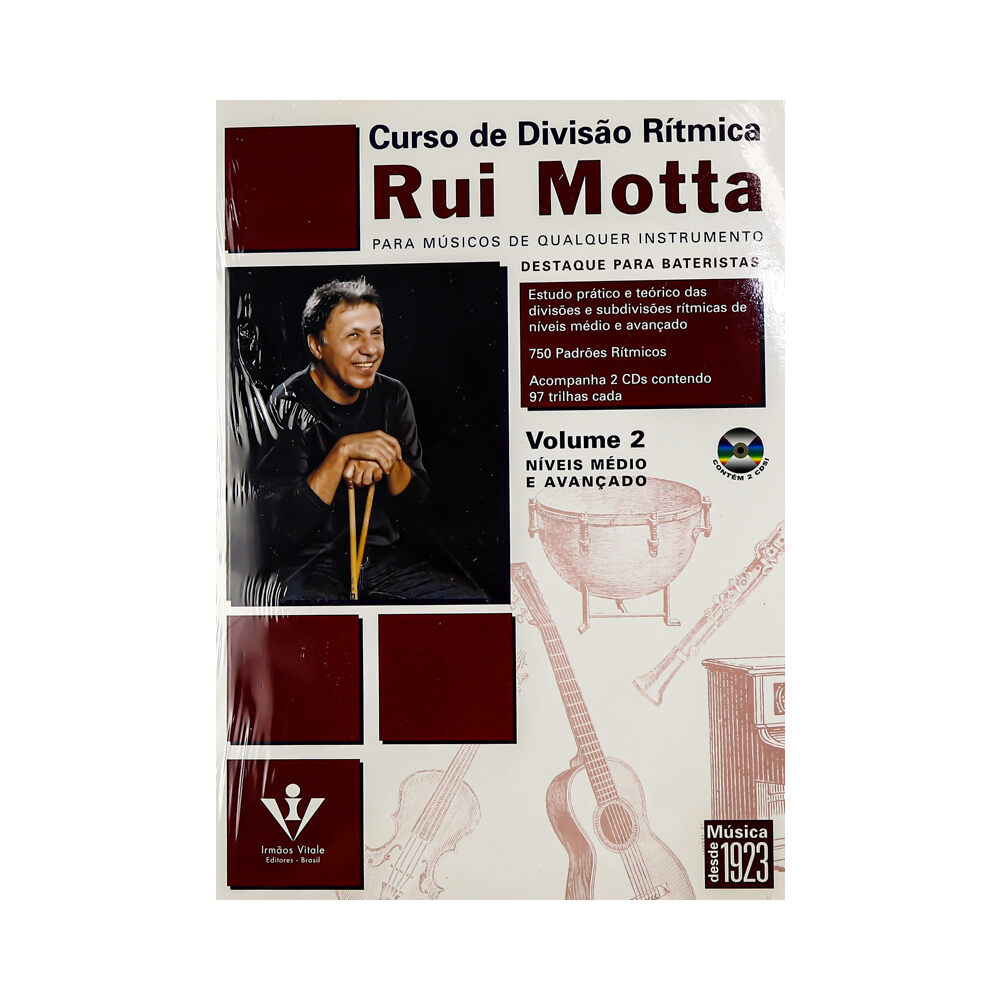 Curso de Divisao Ritmica Vol2 C Cd Rui Motta - Irmaos Vitale