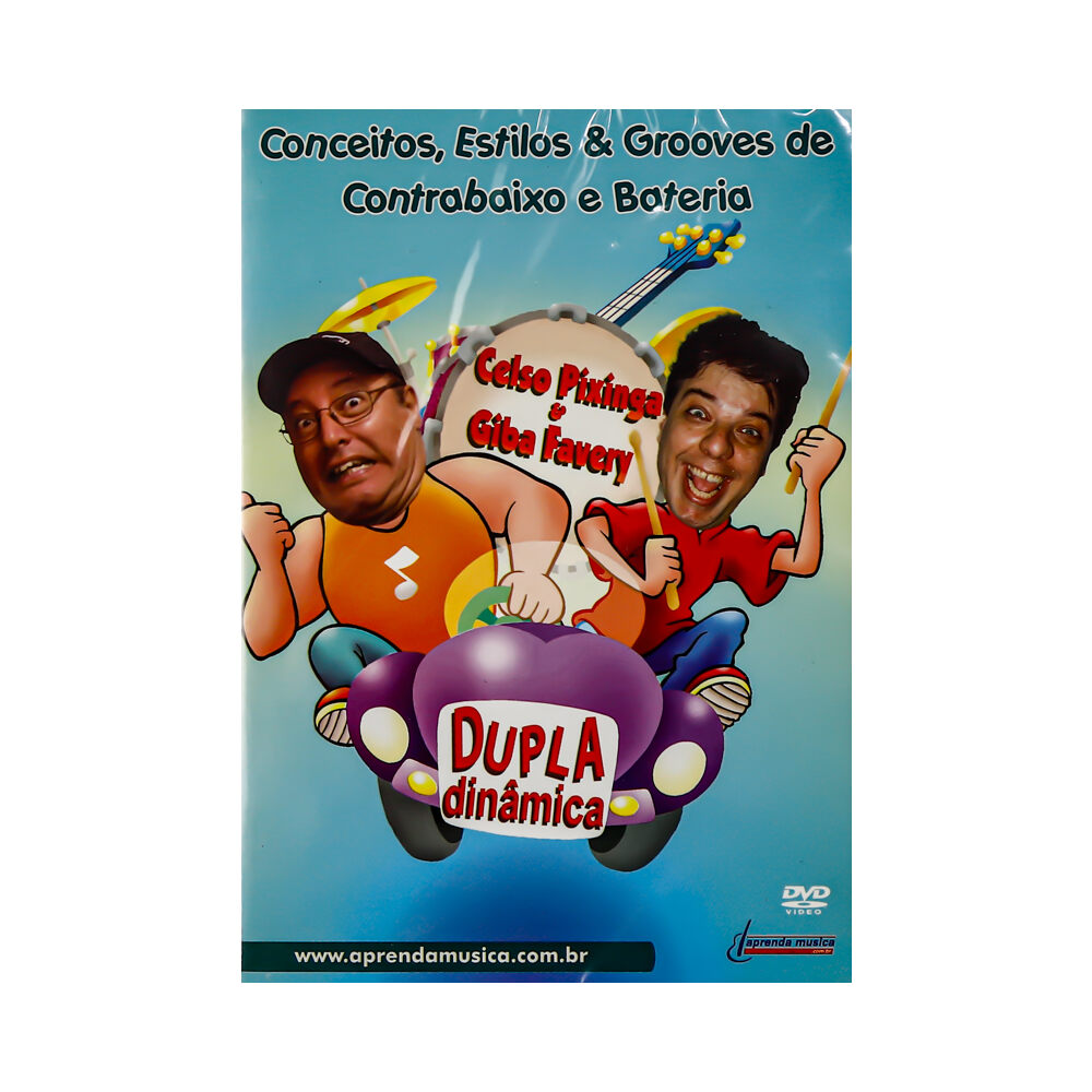 DVD Aula Conceitos, Estilos e Grooves C Pixinga e G Favery