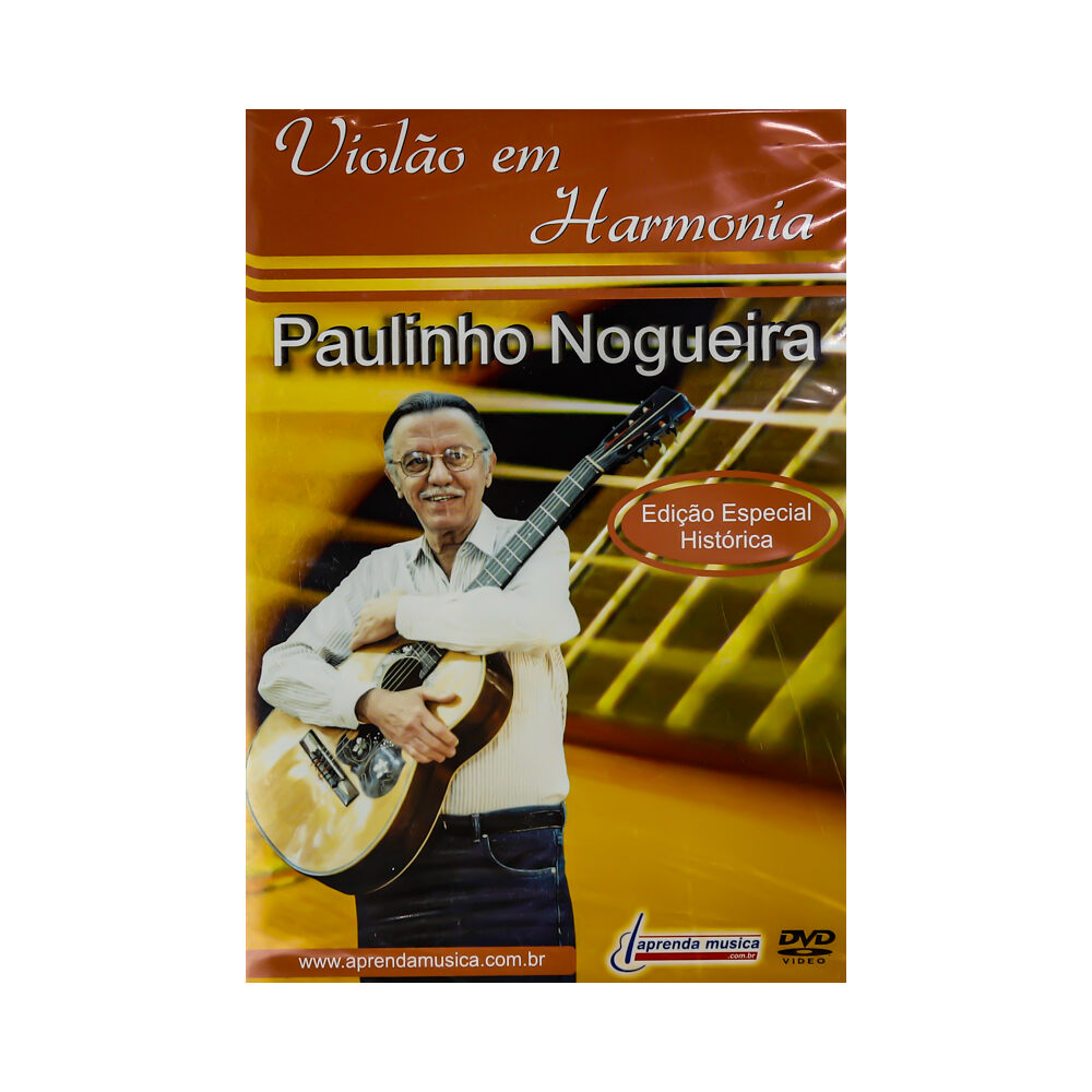 DVD Aula Violao em Harmonia Paulinho Nogueira