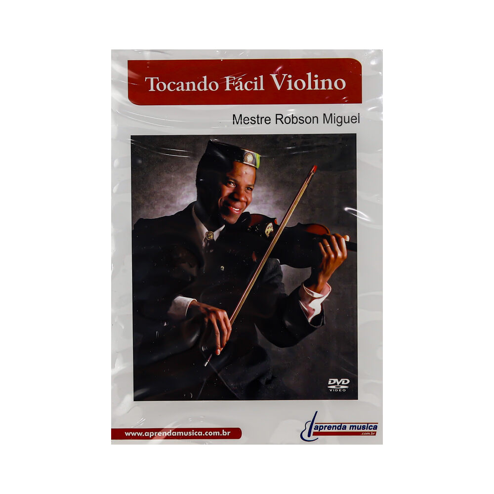 DVD Aula Tocando Facil Violino Robson Miguel