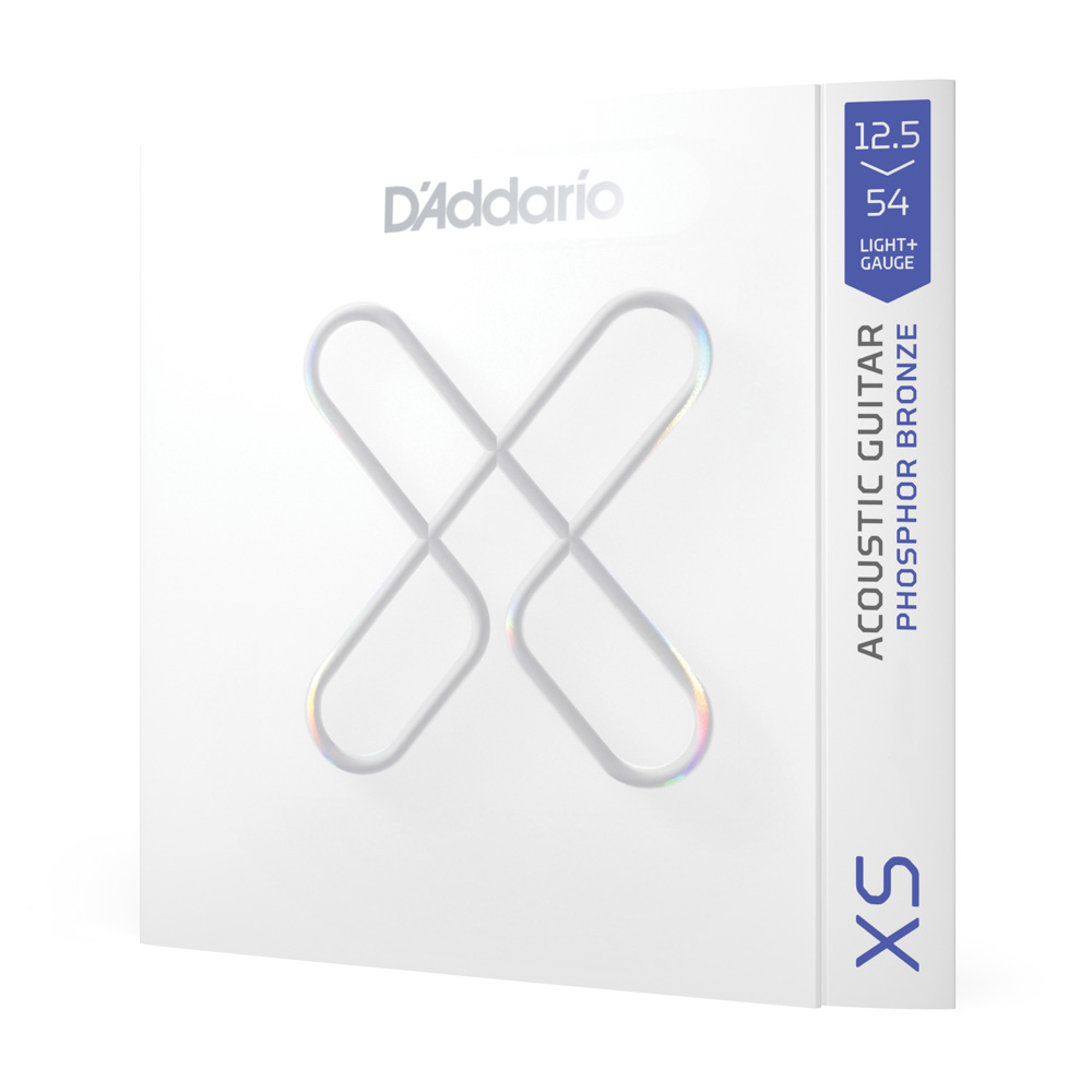 Encordoamento Violão Aço 12.5-54 DAddario XS XSAPB12554
