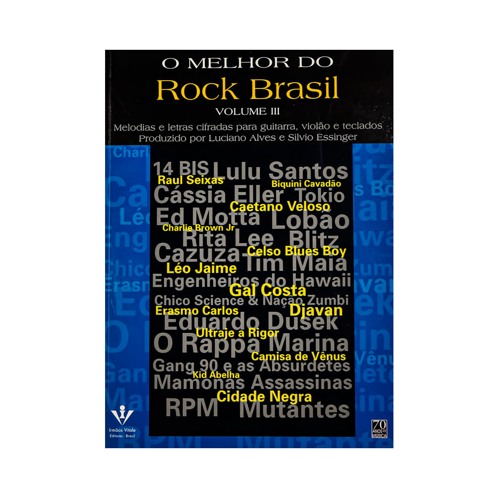 O Melhor de Rock Brasil Vol3 Luciano Alves e Silvio Essinger