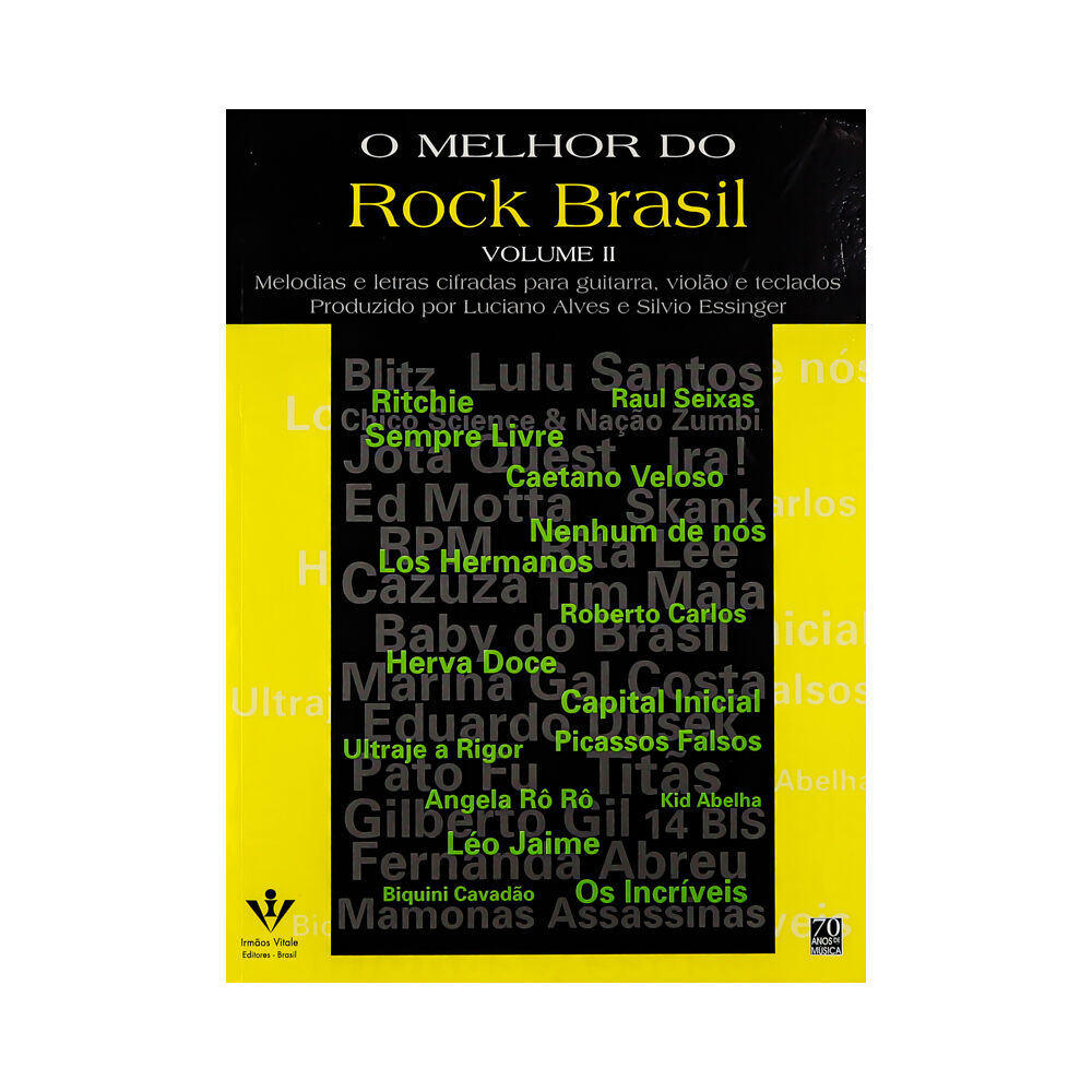 O Melhor de Rock Brasil Vol2 Luciano Alves e Silvio Essinger