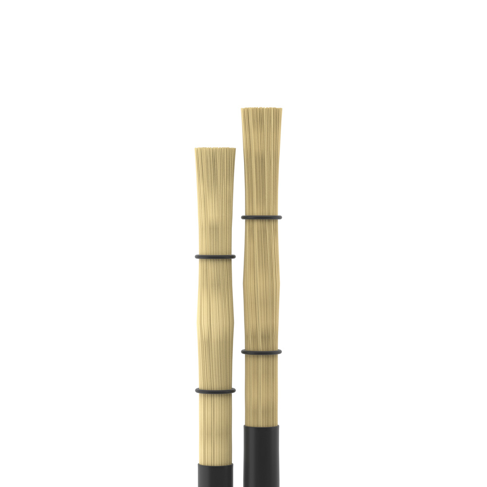 Vassourinha De Palha Com Regulagem Promark PMBRM Ferramenta Percussiva Ideal para Cajon