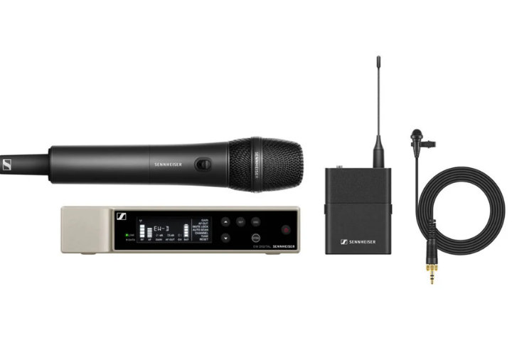 Microfone Sem Fio Sennheiser EW-D ME2/835-S Q1-6 com Alta Qualidade de Som e Confiabilidade para Profissionais