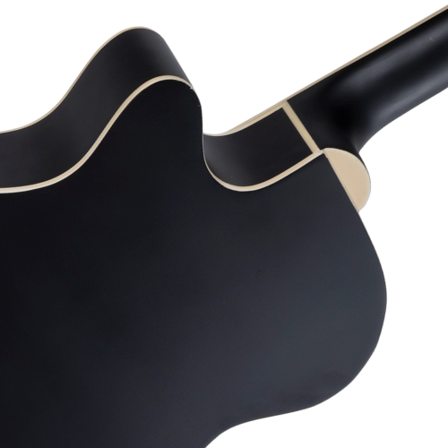 Violão Eletroacústico Michael VMY340 Mini Jumbo Sunburst Matte Nylon com Captador Piezo Equalizador 3 Bandas e Afinador Cromático