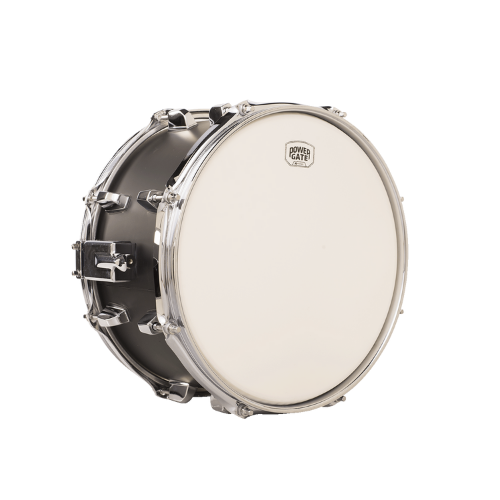 Caixa de Bateria Michael Powergate Stage PGS1265 JBK 12x6.5 Jet Black com Fuste Poplar Aros Power Hoop e Esteira 20 Fios