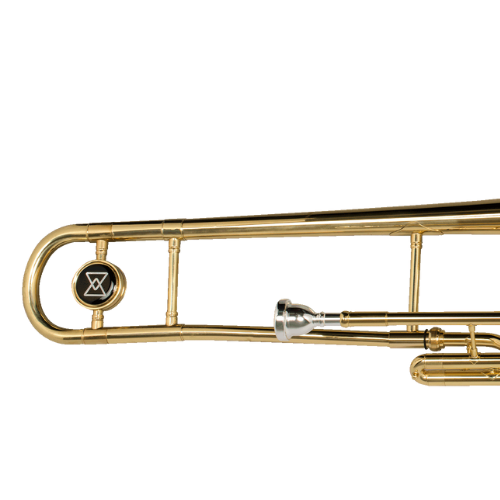 Trombone de Pisto Michael WTPM35N Laqueado em Sib com Válvulas em Aço Inoxidável e Campana de 205mm