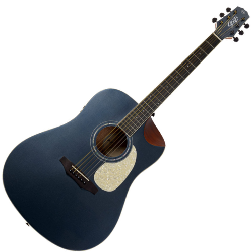Violão Seizi Akira Kaizen Black Chameleon Marcelo Carvalho com Corpo Mahogany Laminado Tampo Mahogany Laminado Equalizador Seizi Kaizen e Tarraxas Pretas Die Cast 10361035