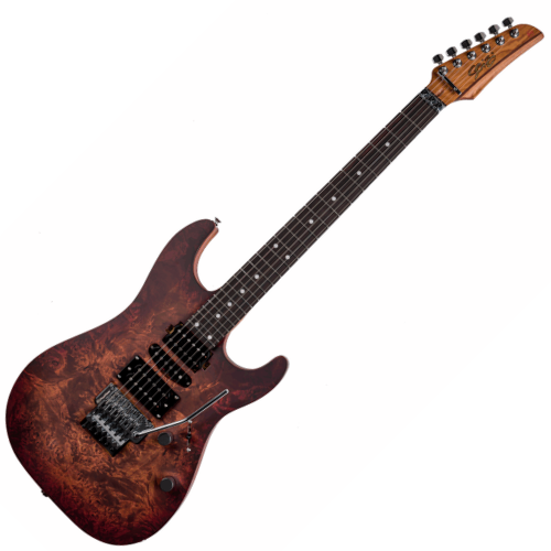 Guitarra Seizi Katana Blessed Patrick Souza Signature com Corpo Buril Maple sobre Mogno Captadores Seizi Jutsu ALNICO V HSH e Ponte Floyd Rose Licensed 10361198
