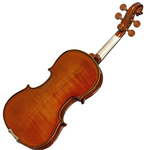 Violino Eagle VE421 1/2 com Tampo Abeto Sólido, Fundo e Laterais Maple, Verniz Brilhante, Arco com Olho Paris e Crina Animal, Breu e Estojo Térmico Extra Luxo Retangular HTML
