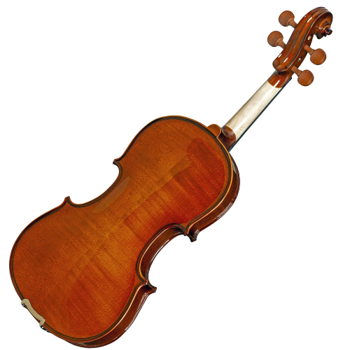 Violino Eagle VE431 3/4 com Tampo Abeto Sólido, Fundo e Laterais Maple, Verniz Brilhante, Arco com Olho Paris e Crina Animal, Breu e Estojo Térmico Extra Luxo Retangular HTML