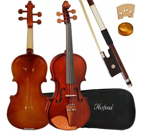 Kit Violino Hofma Eagle 4/4 Tampo Spruce Hve241