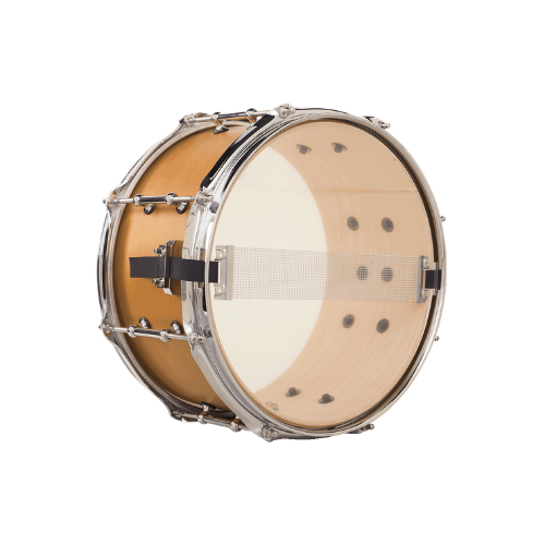 Caixa de Bateria Michael Powergate Maple PGM1265 NTS 12x6.5 com Aro Die-Cast e Acabamento Natural Satin