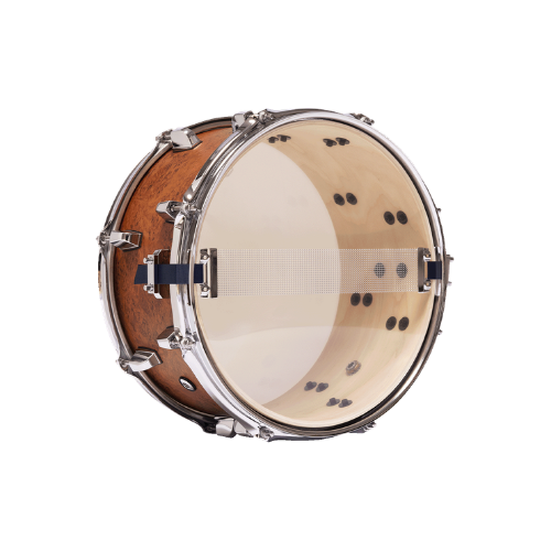 Caixa de Bateria Michael Powergate Birch PGB1365 FRD 13x6.5 com Aro Die-Cast e Acabamento Fire Red