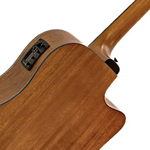 Violão Michael Cosmic Folk VMC230 Canhoto Satin com Tampo Spruce Sólido Corpo Mahogany Equalizador Michael e Afinador Integrado