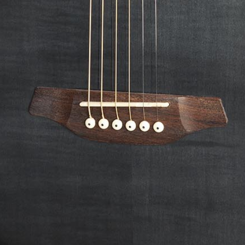 Violão Eletroacústico Eagle GL36 BKB Mini Jumbo Folk com Tampo Flamed Maple Pré-Amplificador Audisys Promix XR Roseta Abalone Acabamento Black Burst Brilhante